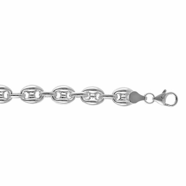 Bracelet argent grain de café