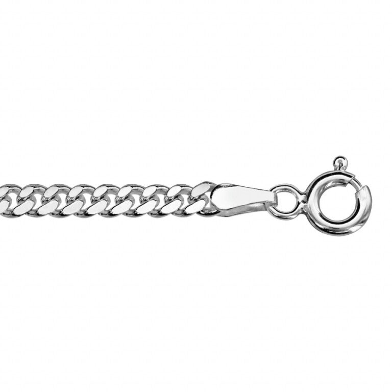 Chaine argent gourmette