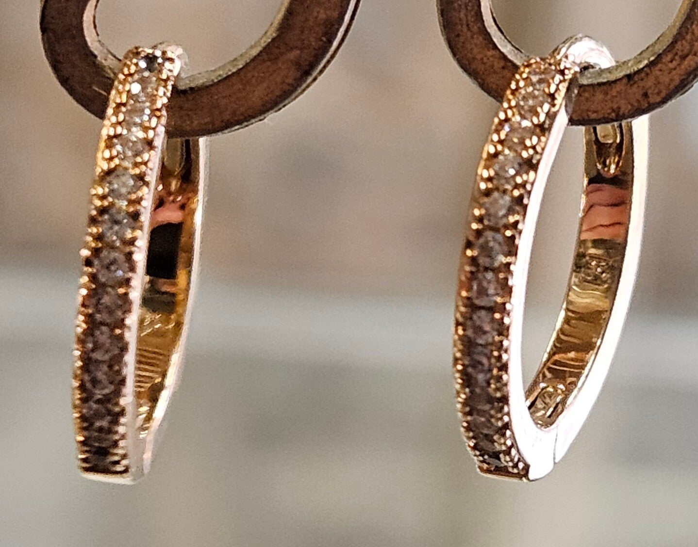 Boucles d'oreilles plaqué-or