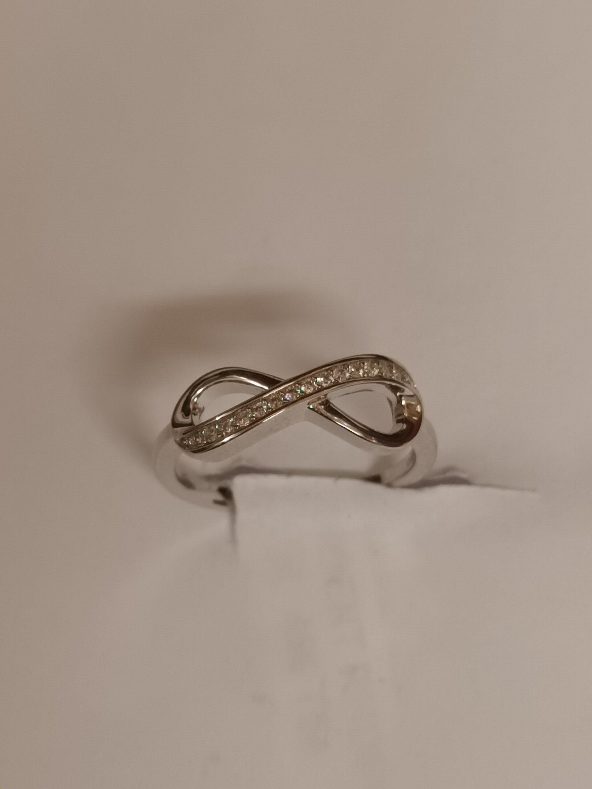 Bague en argent massif  925‰ rhodié