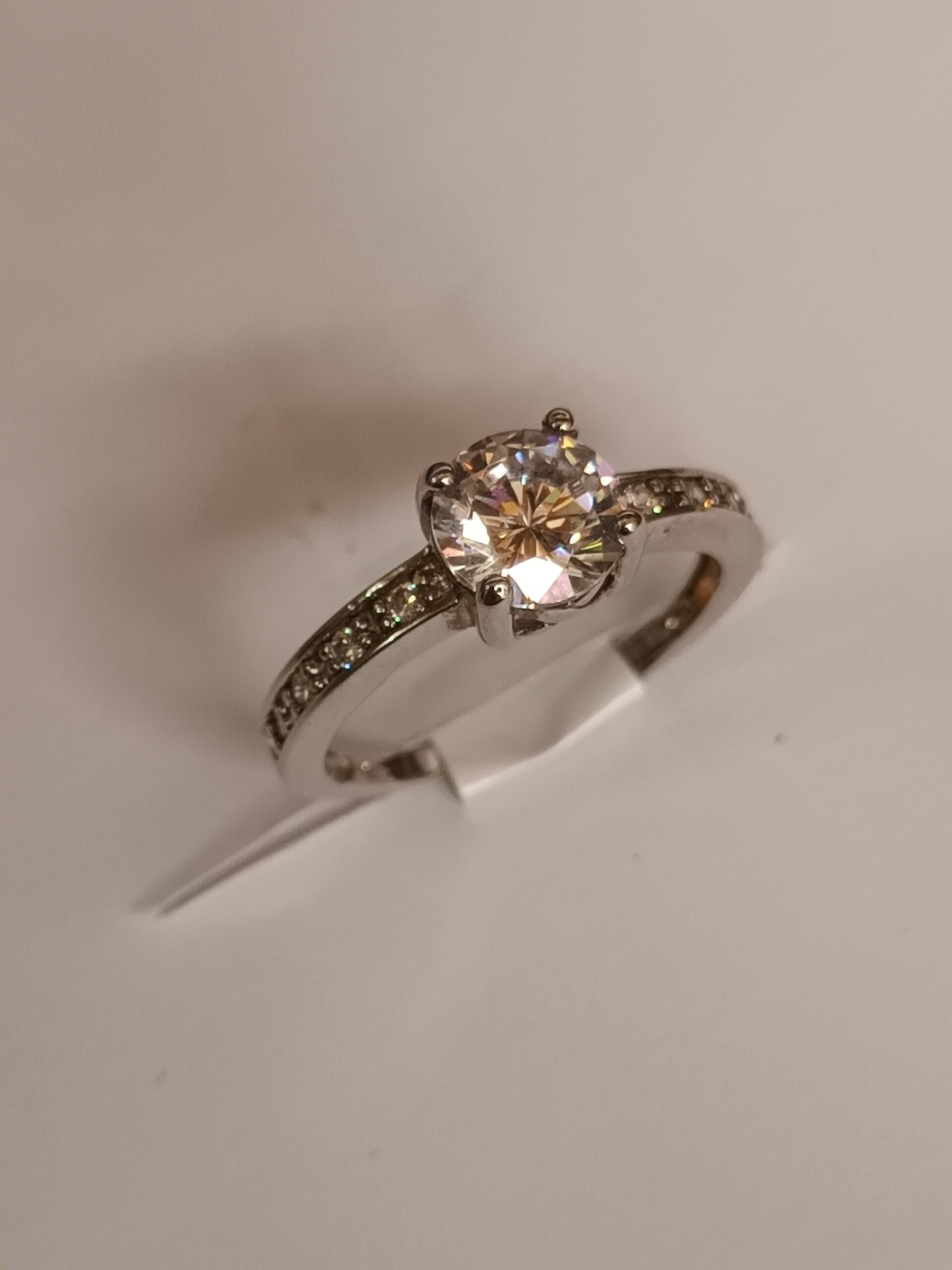 Bague en argent massif 925‰ rhodié