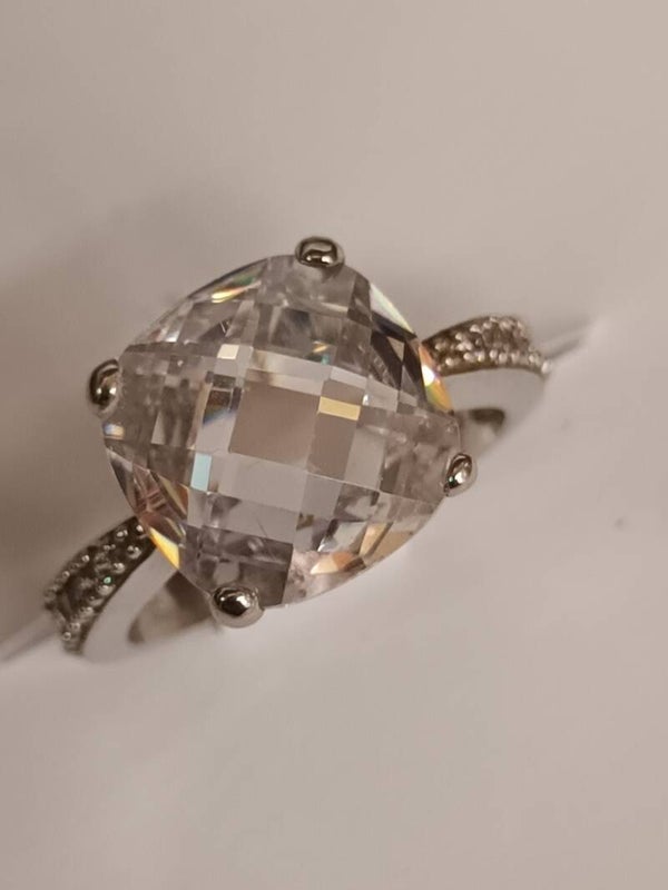 Bague en argent massif 925‰ rhodié