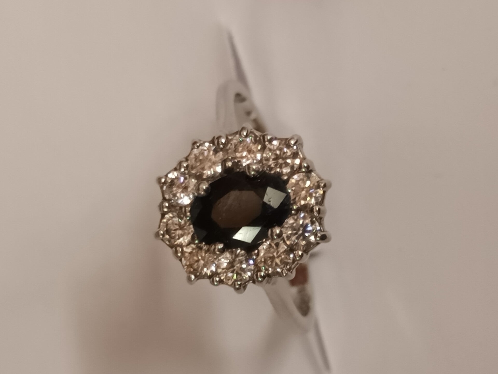 Bague en argent massif 925‰ rhodié