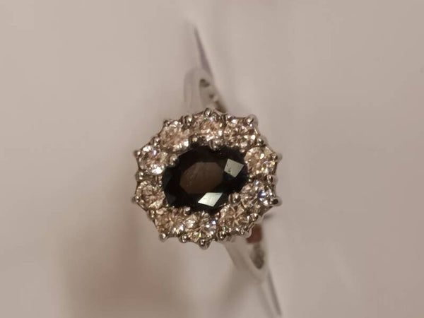 Bague en argent massif 925‰ rhodié