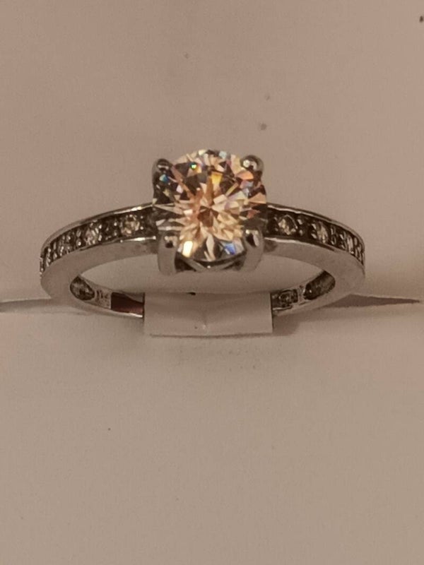 Bague en argent massif 925‰ rhodié