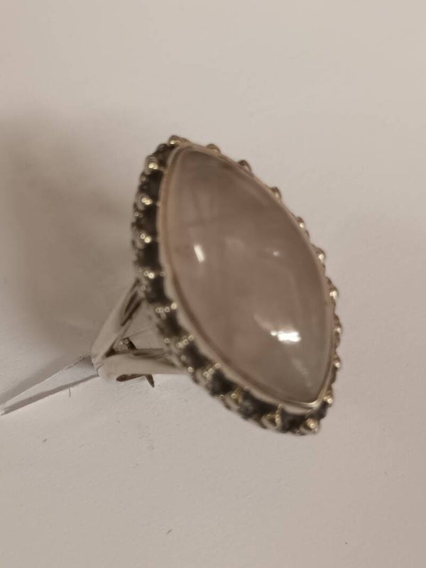Bague argent massif 925‰ PIERRE DE LUNE