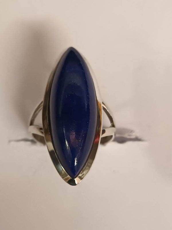 Bague en argent massif 925‰ LAPIS LAZULI