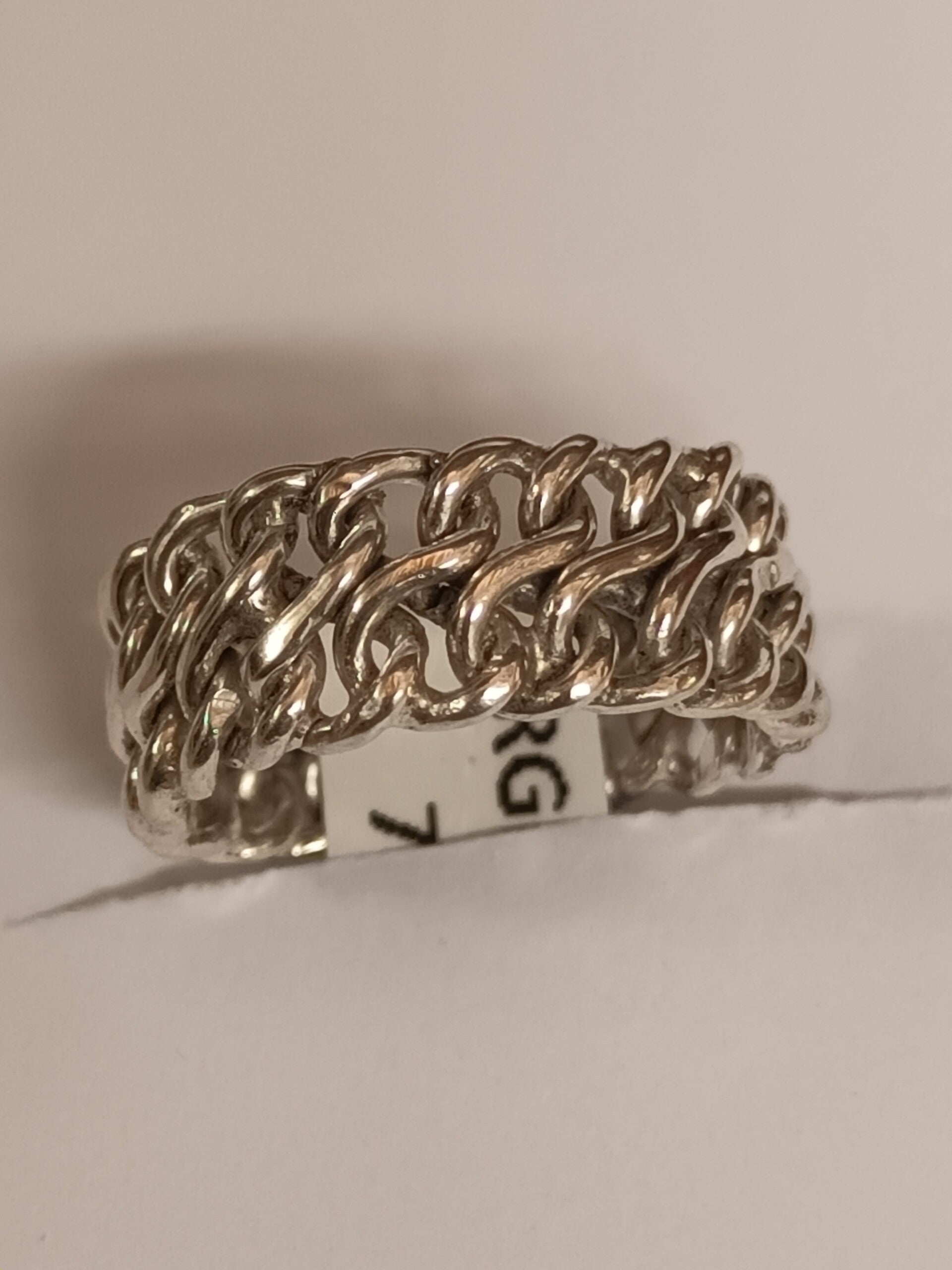 Bague en argent massif 925‰