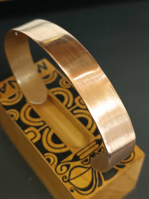 Bracelet cuivre lisse fait main BRA27