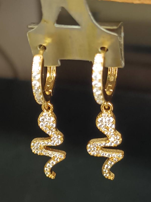 BOUCLES D'OREILLES ACIER PVD OZ