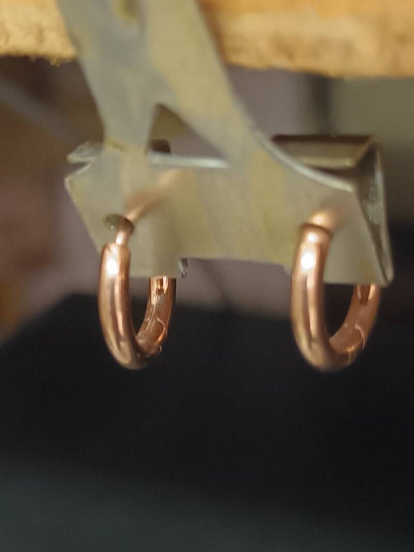 BOUCLES D'OREILLES ACIER PVD
