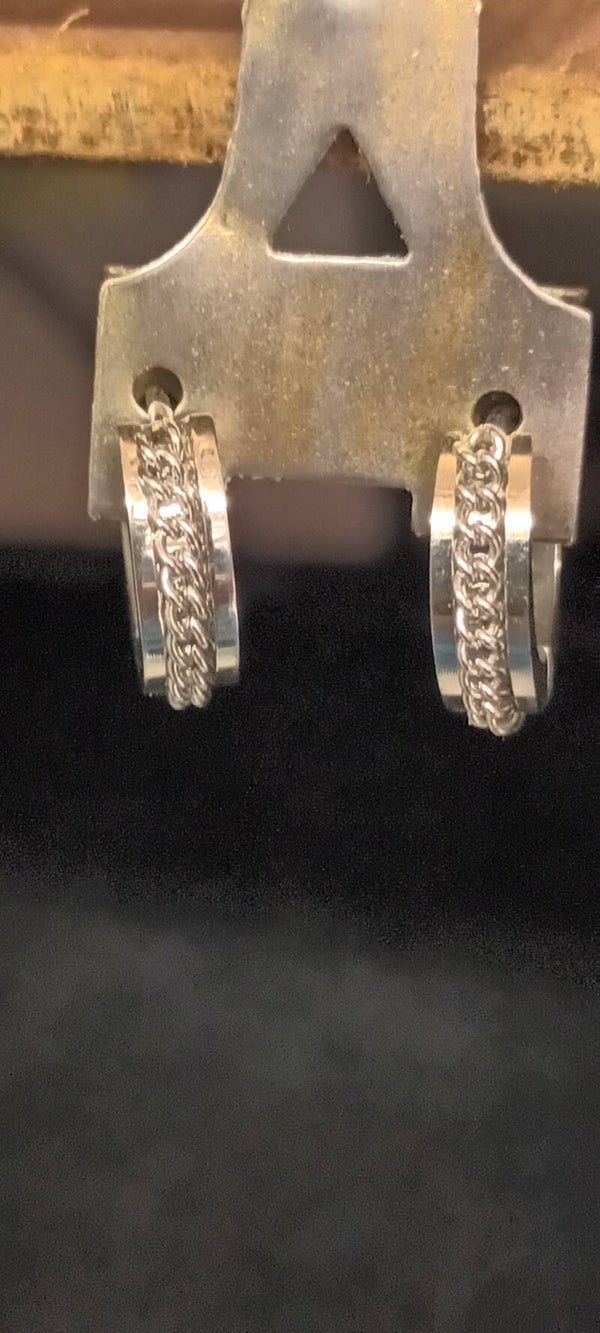 BOUCLES D'OREILLES ACIER 316L