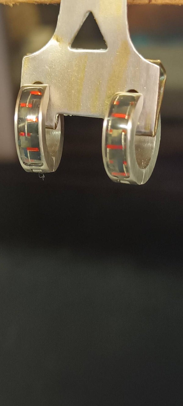BOUCLES D'OREILLES ACIER 316L