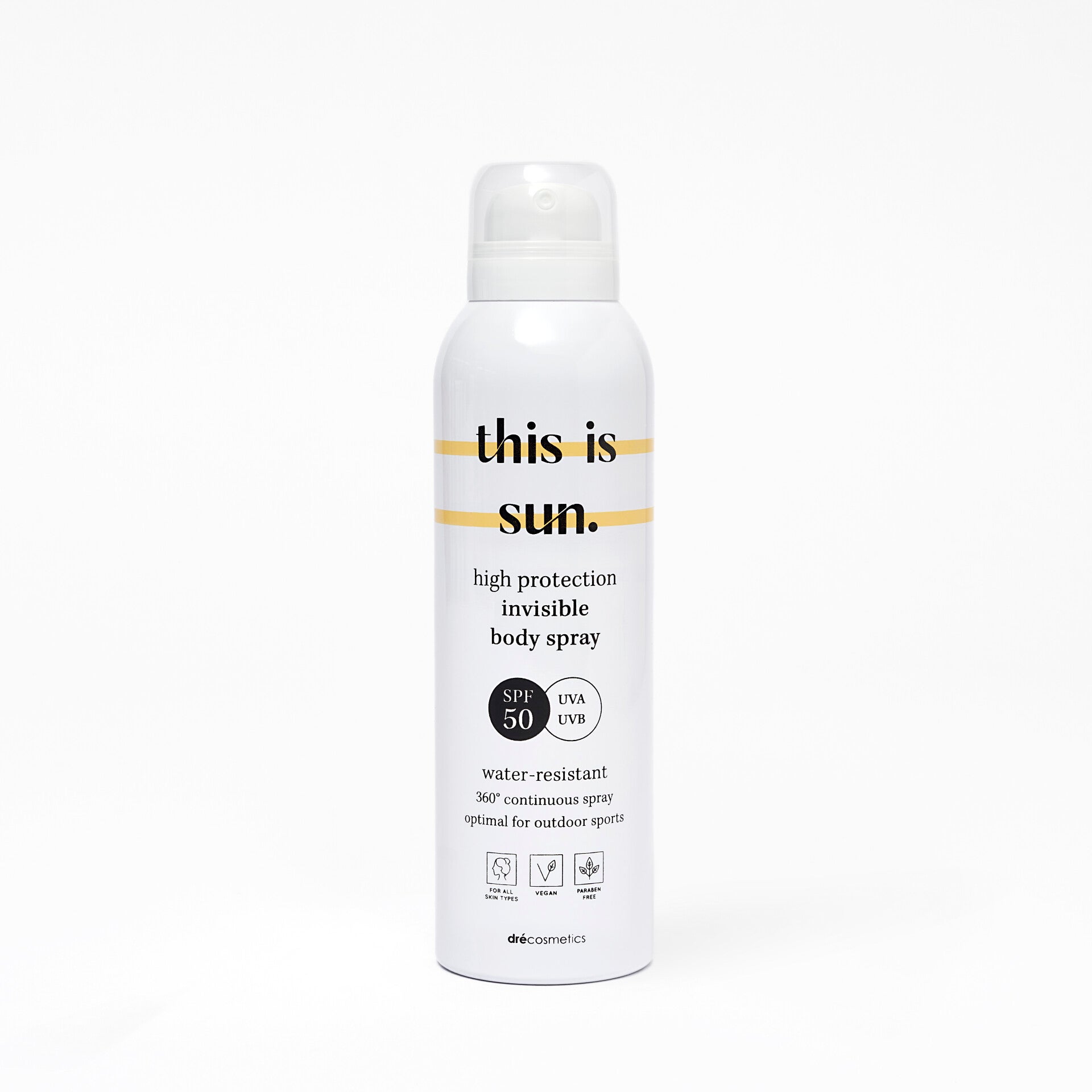 This is sun SPF50 Invisible