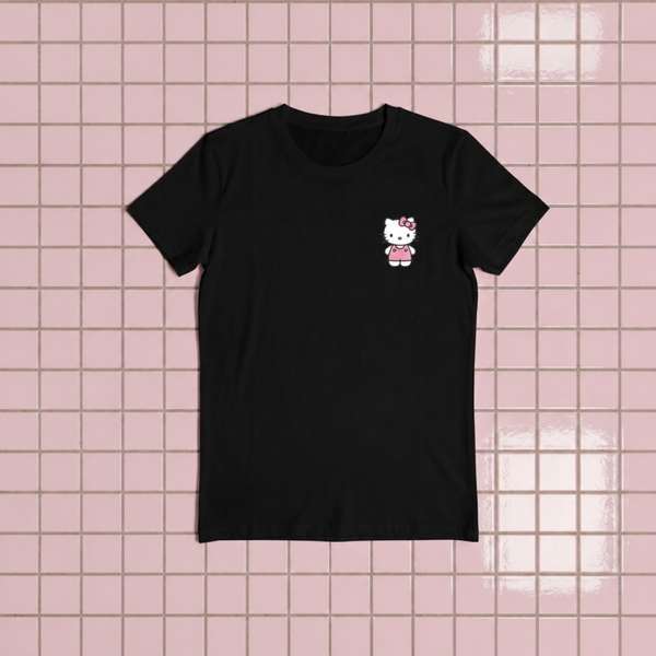 Kitty T-Shirt czarny