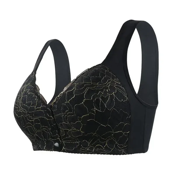 Intimo da donna, reggiseno a canotta con ferretto, taglie forti.