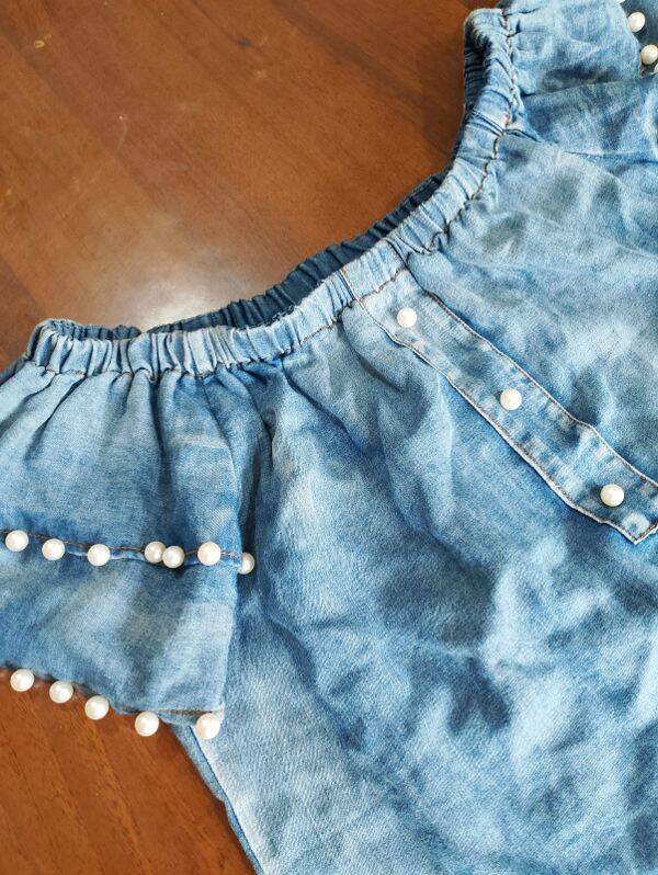 Camicetta donna jeans misura  S/M
