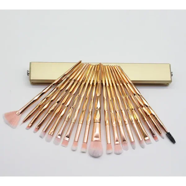 Pennelli per il trucco colorati Diamond Beauty