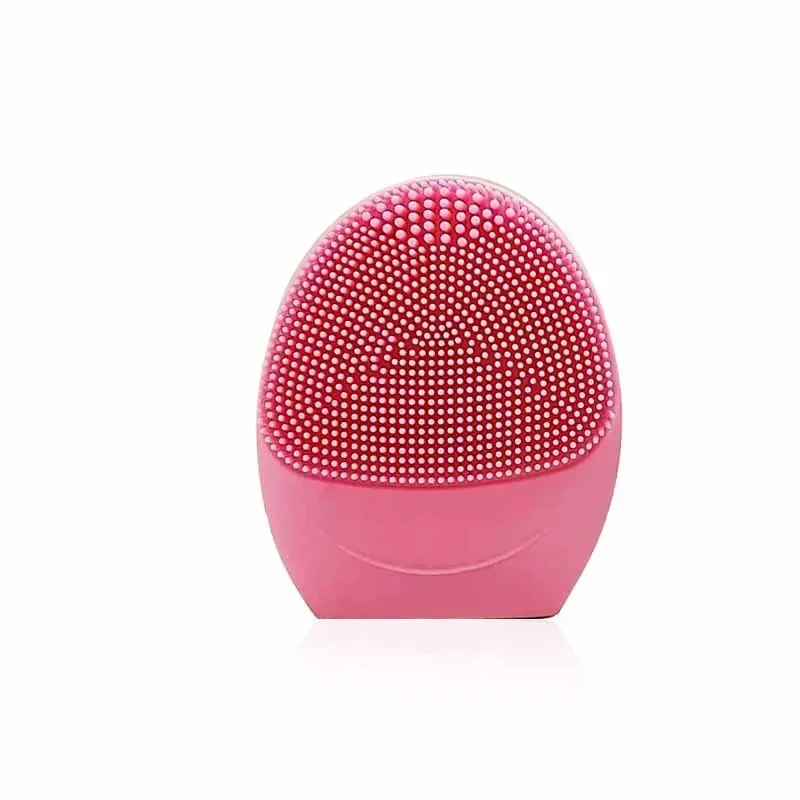 Apparecchio elettrico a ultrasuoni per trattamenti di bellezza Spazzola elettrica in silicone