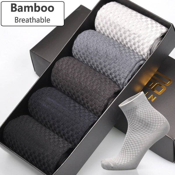Calzini dei nuovi uomini di fibra di bambù calze da uomo