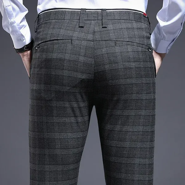 Pantaloni a quadri da uomo