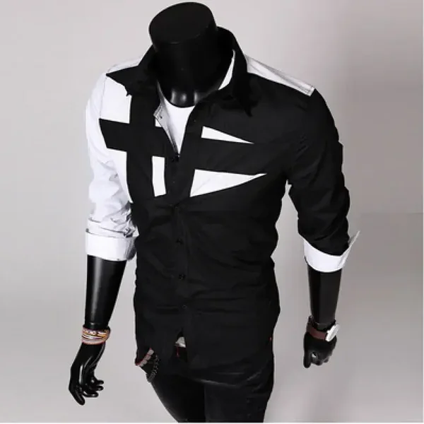 Camicia a maniche lunghe da uomo