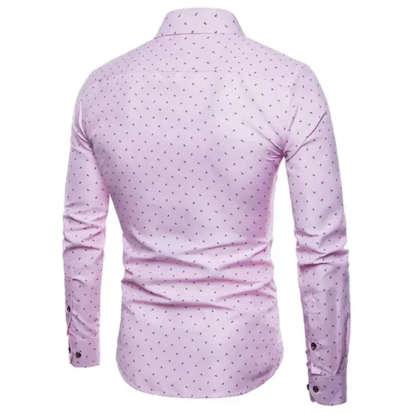 Camicie slim da uomo, casual, floreali.