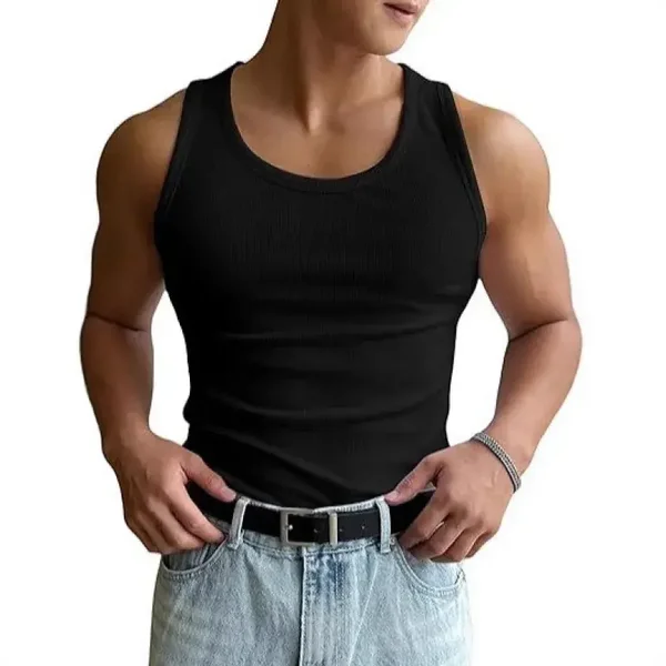 T-shirt da uomo girocollo per allenamento e fitness