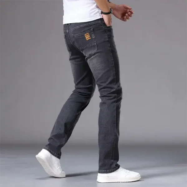 Jeans slim fit da uomo multicolore