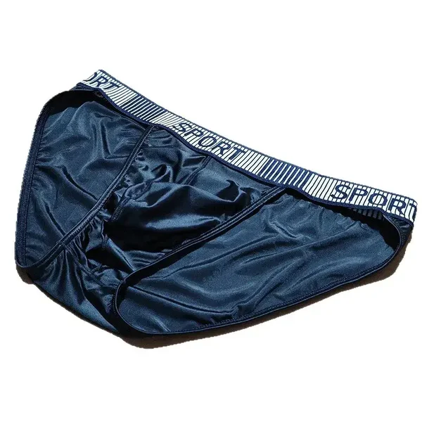 Slip da uomo Ice Silk con spacco alto e triangolo aderente