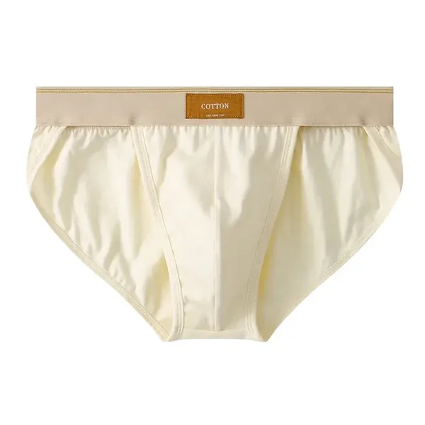 Slip da uomo larghi in cotone tinta unita