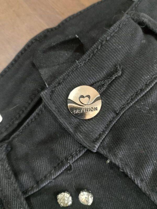 Jeans donna nero taglia 40