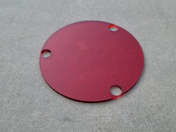 Cylindric V2 Red Acryl Lid.