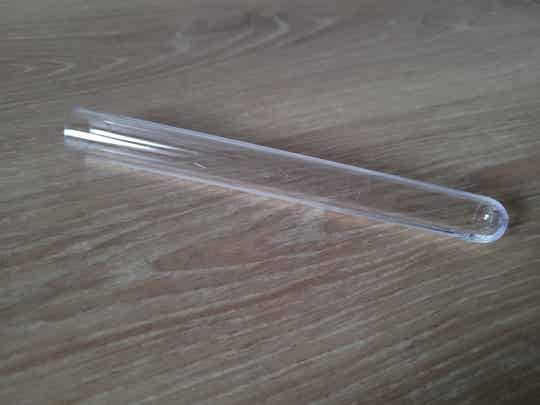 5x Acrylic test tubes 16 x 150 mm