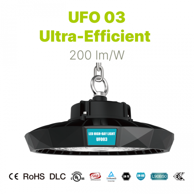 UFO High Bay Light 190lm/W
