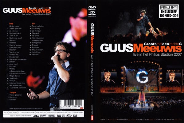 Guus Meeuwis - Groots met een zachte G (DVD + bonus CD)