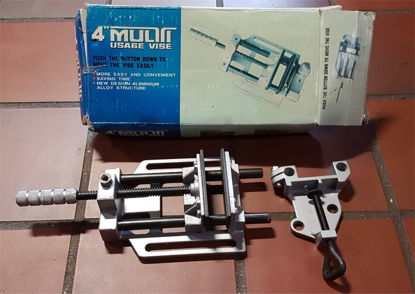 Machineklem / bankschroef met werkbankklem