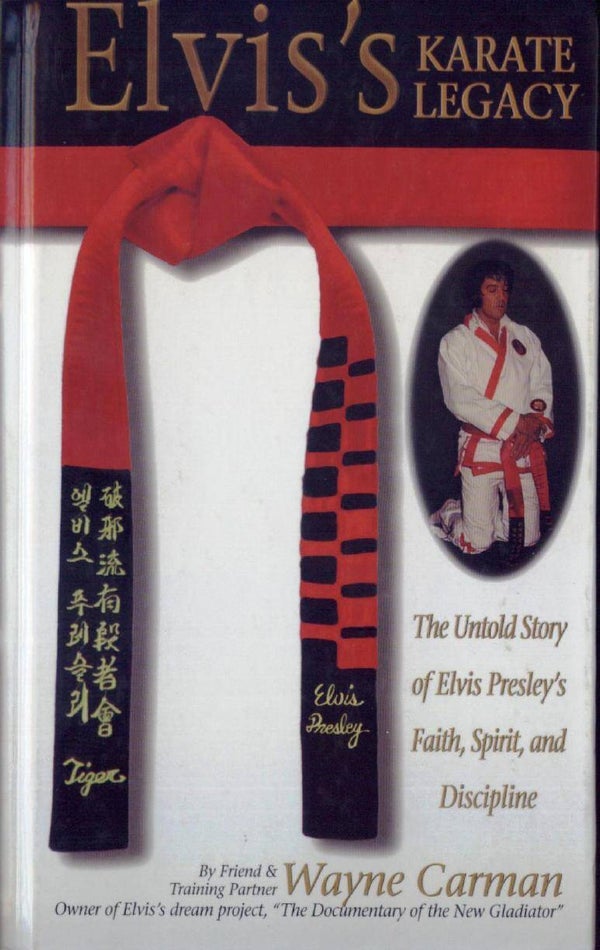 Elvis's Karate Legacy, boek + 4 promotiefoto’s