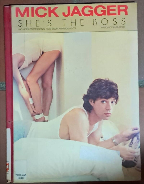 Mick Jagger - She's the Boss, bladmuziek voor zang en piano