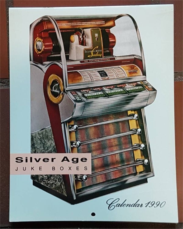 Silver Age Jukebox Calendar