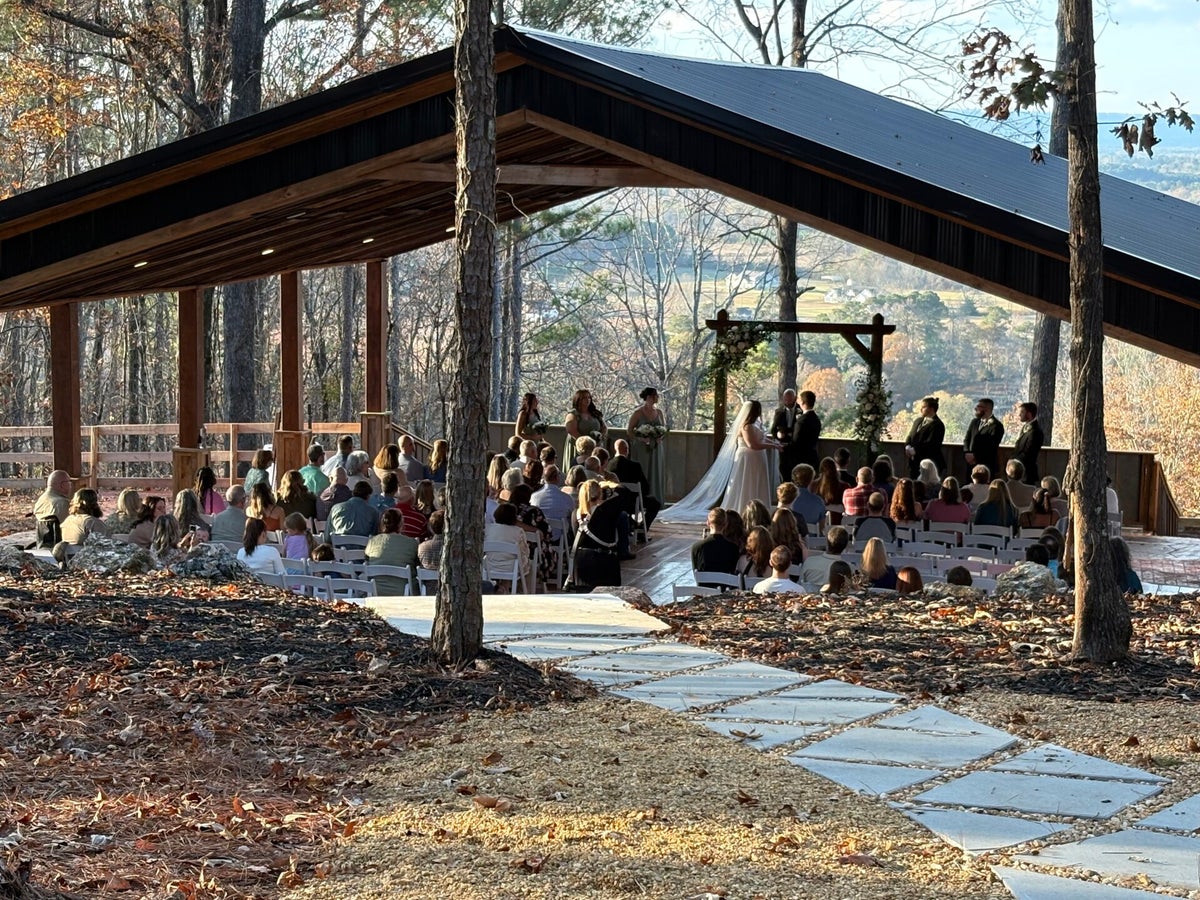 Willows Ridge Wedding & Events Venue at sunset