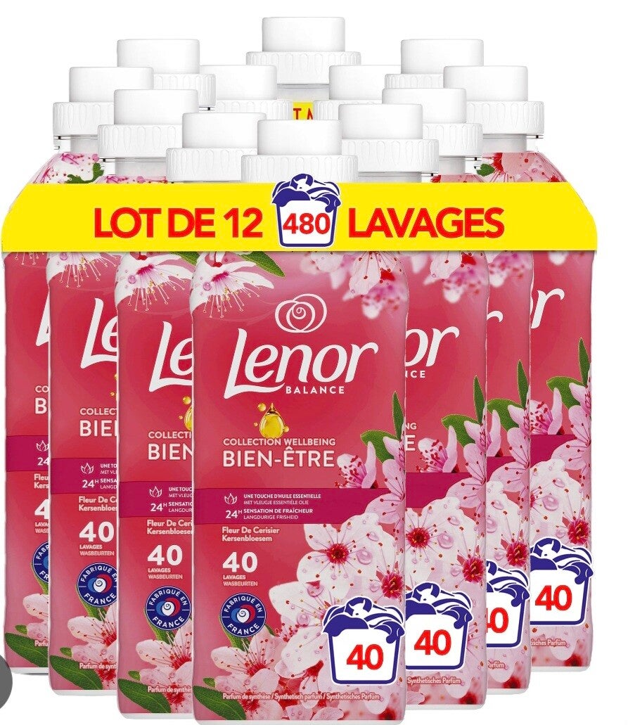 Fondant Parfumé Lenor Fraise Lys