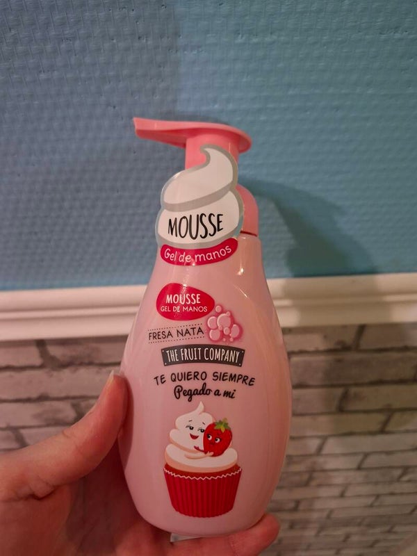 Pousse Mousse Fraise Chantilly