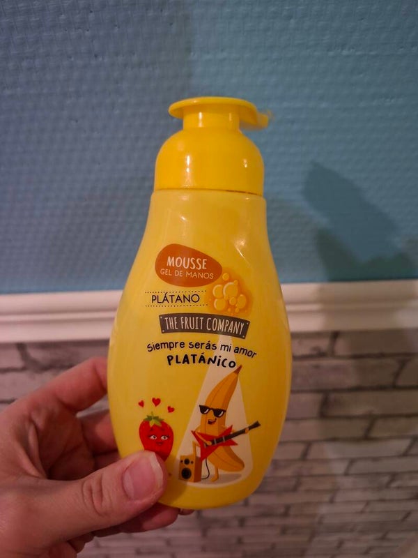 Pousse Mousse Banane Fraise