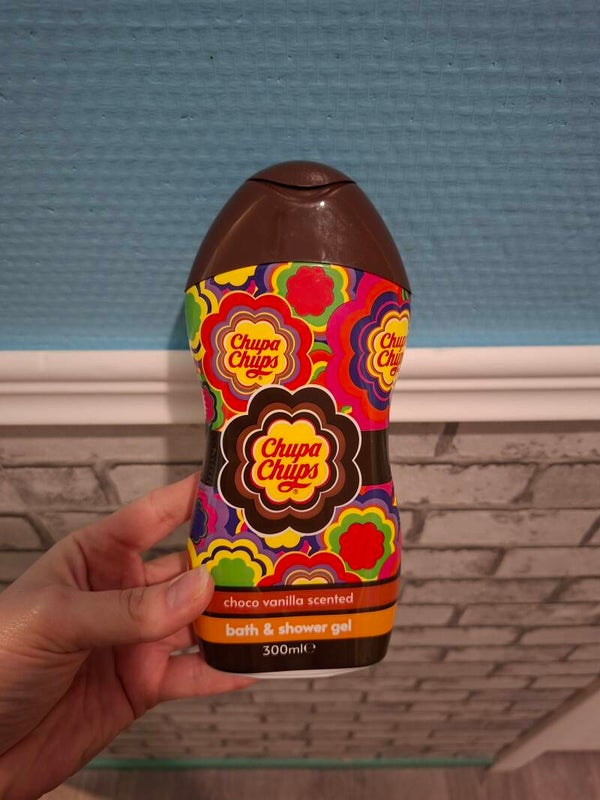 Gel douche chupa chups chocolat vanille