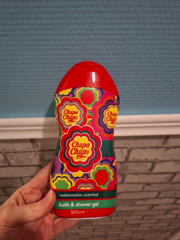 Gel douche chupa chups pastèque