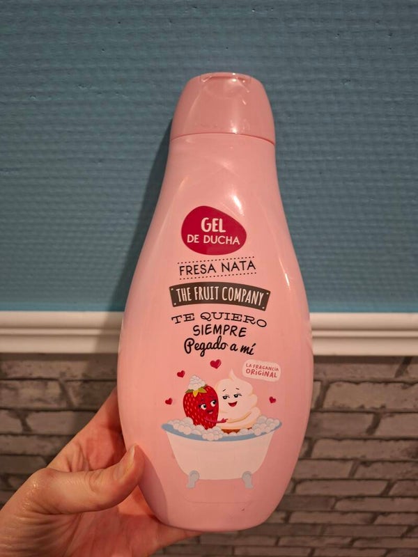 Gel douche grand format Fraise chantilly