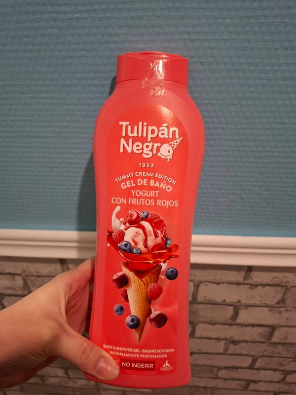 Gel douche gros format glace fruits rouges