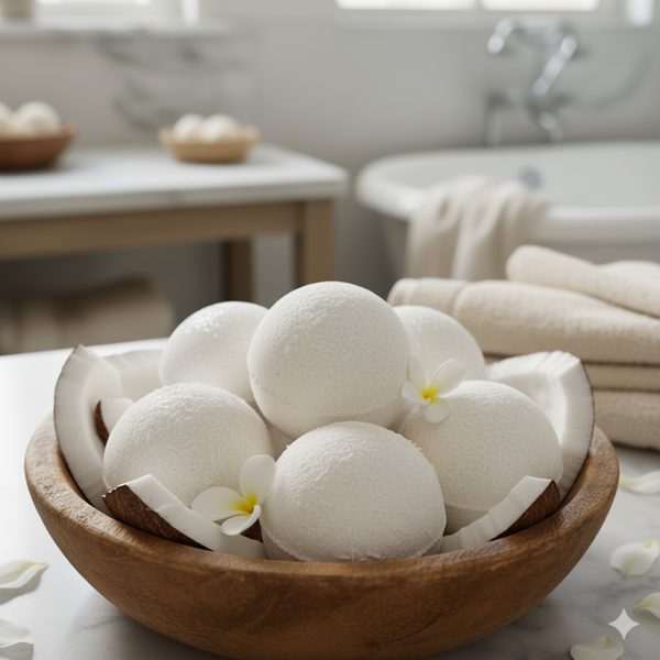 Mini bombe de bain Noix de coco