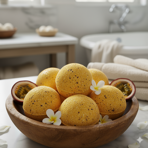 Mini bombe de bain fruit de la passion